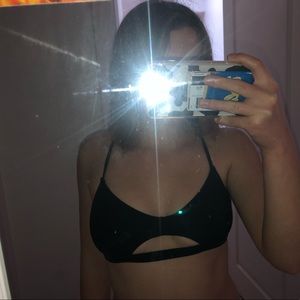 Black bikini top!